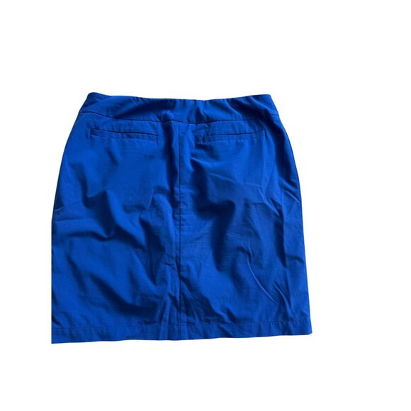 CHICOS Zenergy Royal Blue Golf Skort Size Chicos .5 / US Small 6 - Picture 2 of 7